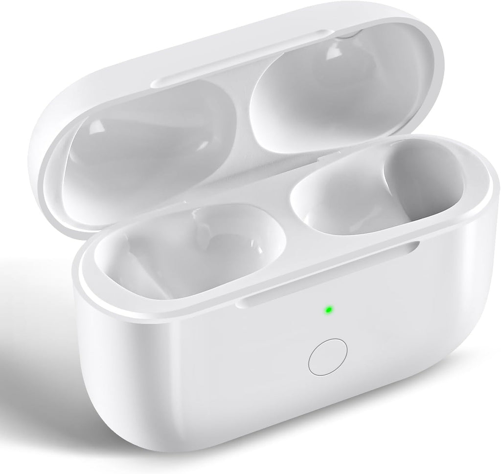 Compatible with AirPod Pro 1st & 2nd Generation Charging Case Replacement with USB-C Charging, Wireless Air Pod Pro 1 2 Charger Case with Bluetooth Pairing Sync Button, with Type-C